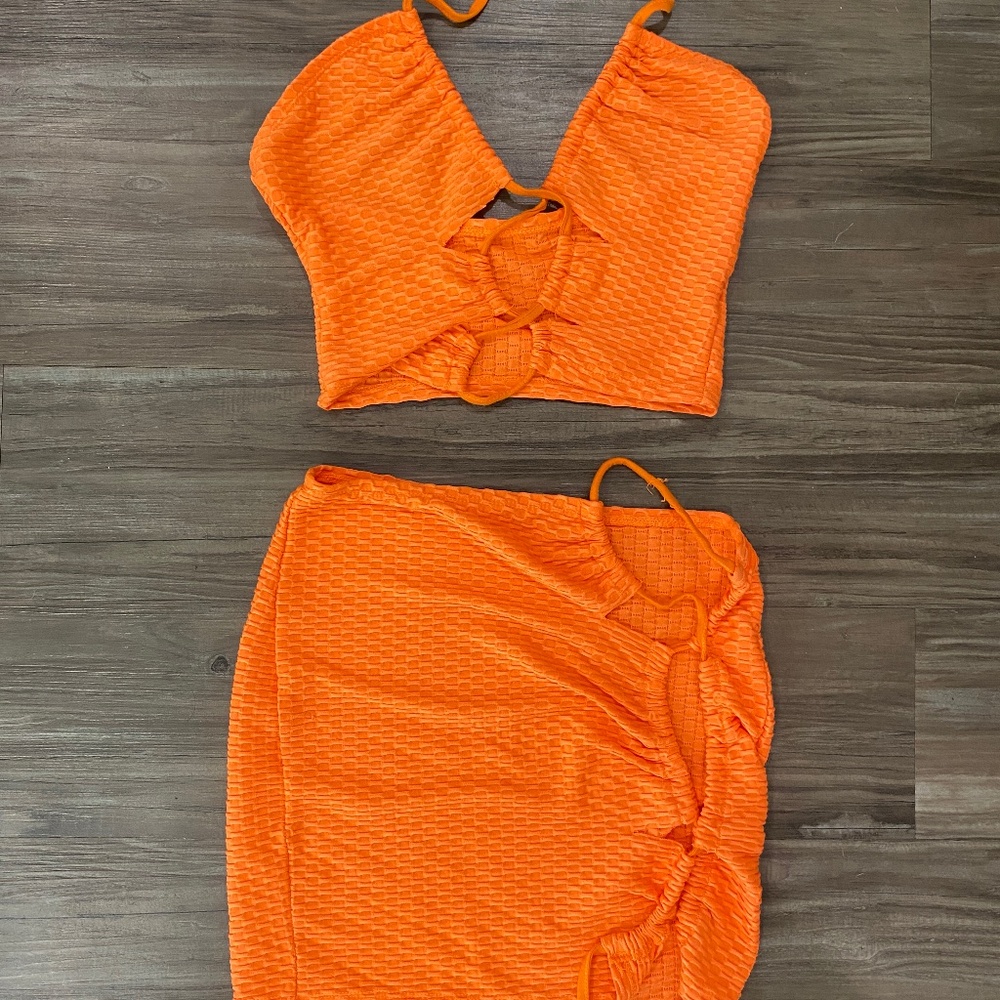 SHEIN Mini Skirt Set